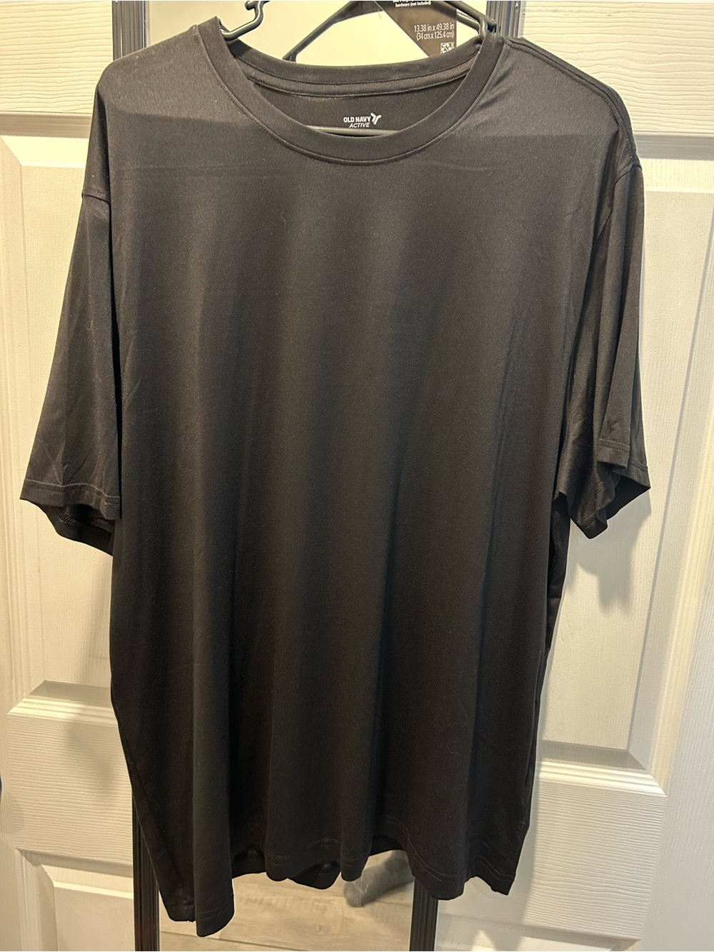 Old Navy Black Short-Sleeve Crew Tee